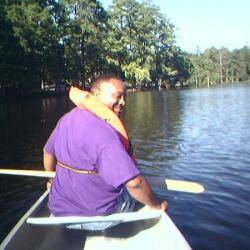 Wayne relaxing